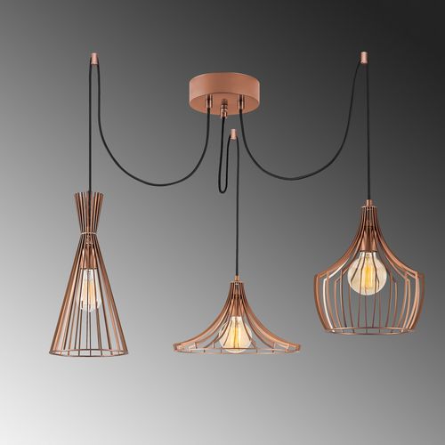 Opviq Mezopotamya - N-1292  Copper Chandelier slika 6