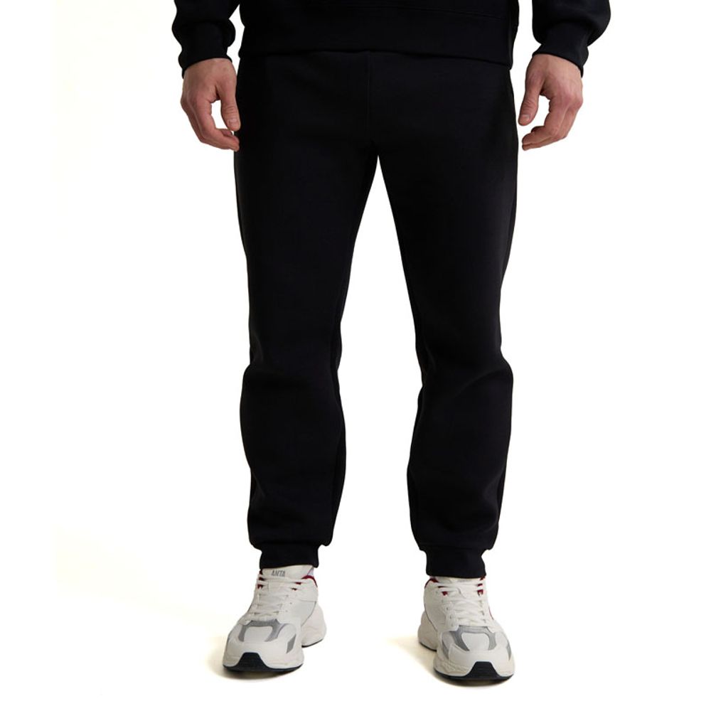 ANTA Donji dio trenerke za muškarce Knit Track Pants, Crni slika 1