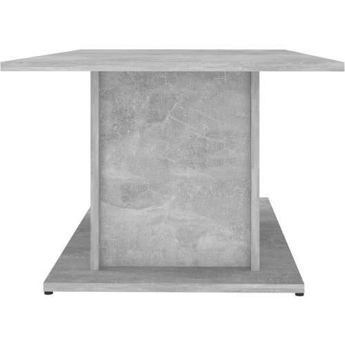 Stolić za kavu siva boja betona 102 x 55,5 x 40 cm od iverice slika 6