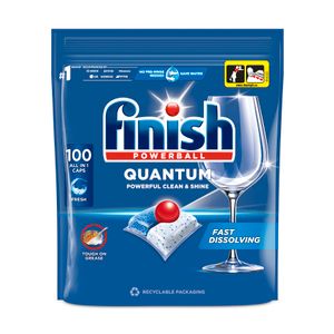 Finish Quantum kapsule za strojno pranje posuđa 100 komada