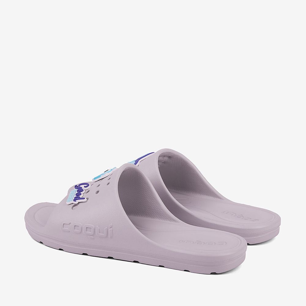 Coqui Ženske papuče sa ukrasnim dodacima Long, Khaki Grey slika 2