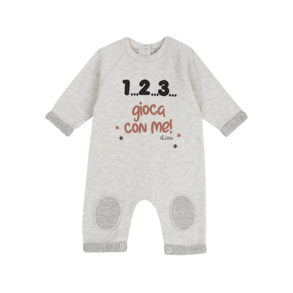 Chicco Kombinezon za bebe, Sivi slika 1