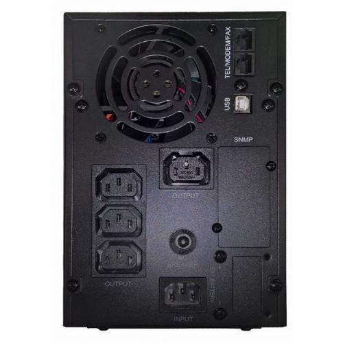 EG-UPS-PS2000-01 Gembird UPS sa stabilizatorom 2000VA (1600W) pure sine wave, LCD, USB, black slika 2