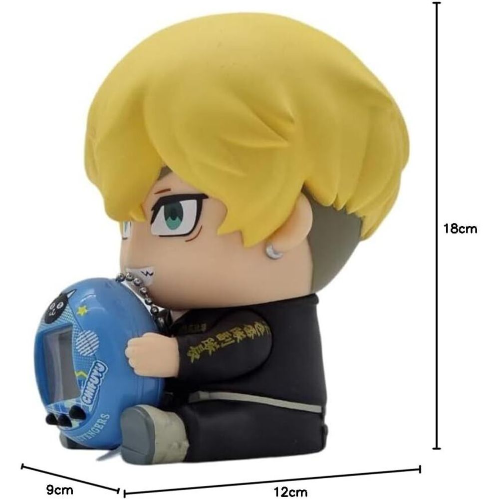 Tokyo Revengers Hugmy Tamagotchi + Chifuyu Figurica slika 6