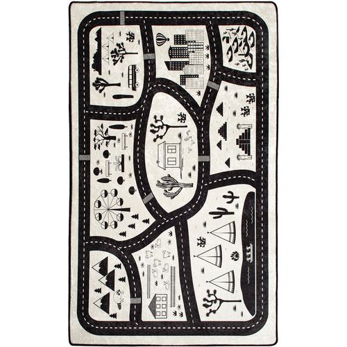 Black City   Multicolor Carpet (100 x 160) slika 2