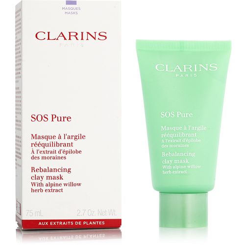 Clarins SOS Pure Rebalancing Clay Mask 75 ml slika 1