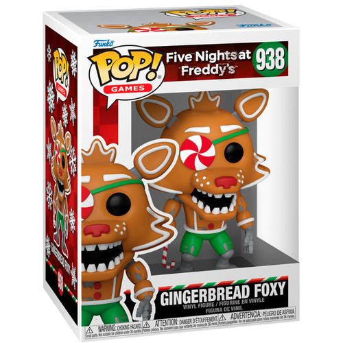 POP figure Five Nights at Freddys Holiday Gingerbread Foxy slika 2