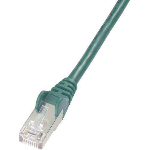 Digitus DK-1531-050/G RJ45 mrežni kabel, Patch kabel cat 5e SF/UTP 5.00 m zelena  1 St. slika 1