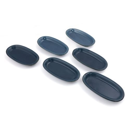 Hermia Concept Set tanjura (6 komada), Safir Hittite Kayak Plate 6 Pieces 16 Cm slika 5