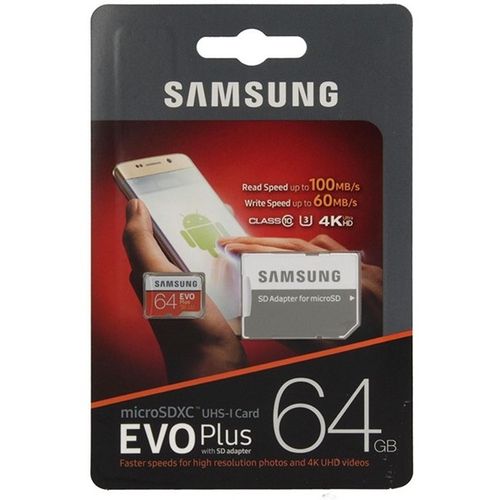 Samsung 64GB micro SD kartica Evo Plus MB-MC64GA slika 1