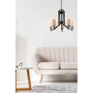 Ruby 5 Li Siyah Bal Camlı Avize Black
Copper Chandelier