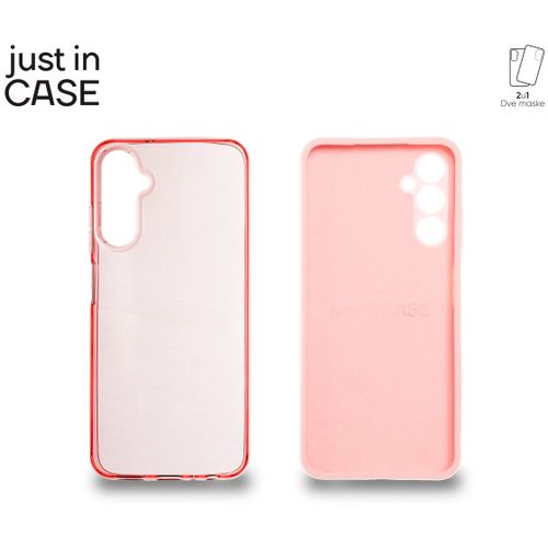 2u1 Extra case MIX paket maski za telefon Samsung Galaxy A05S PINK slika 3