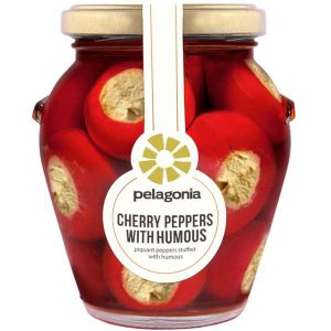 Pelagonia Cherry Paprika Punjena Humusom 280g