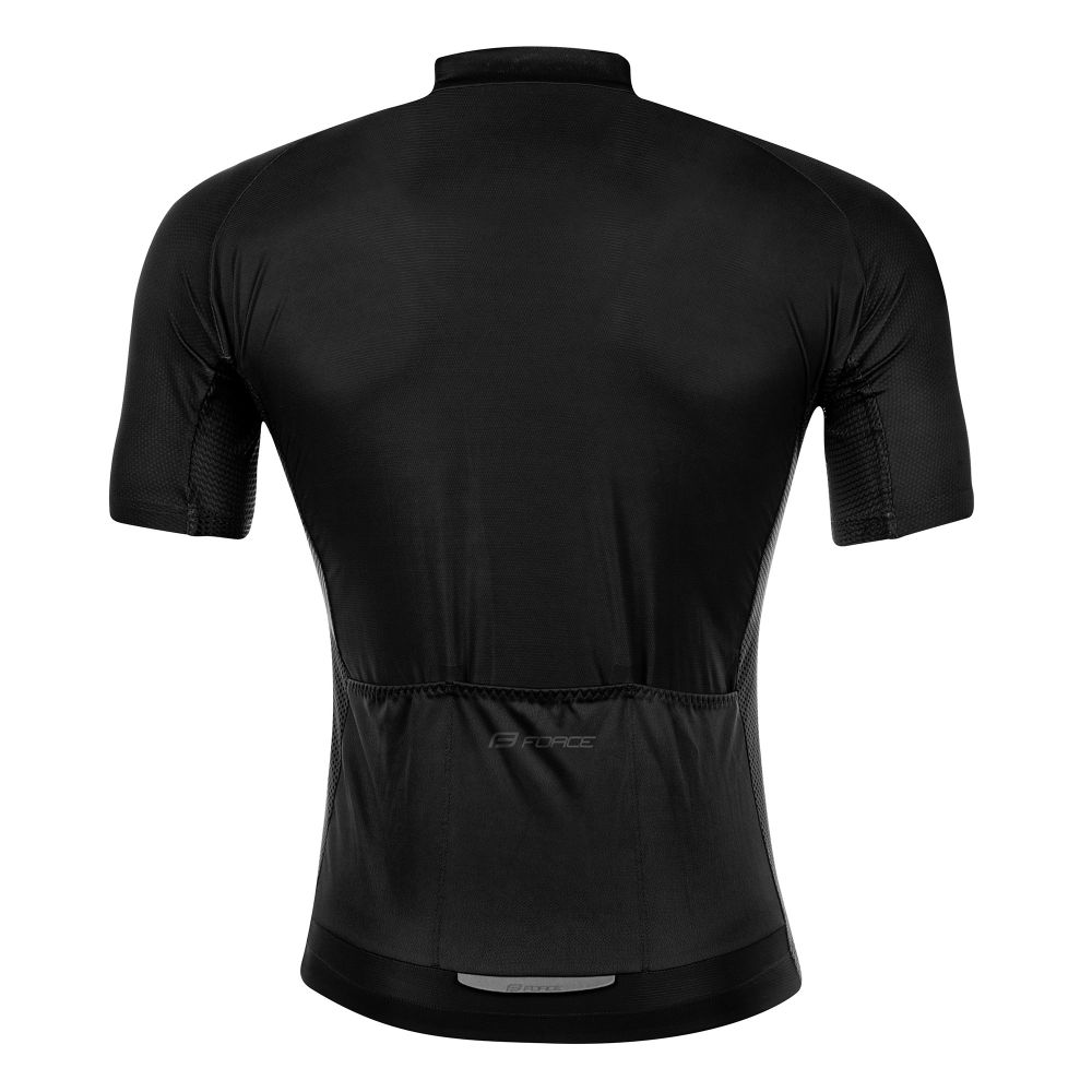 Force Majica za biciklizam Pure Black slika 2
