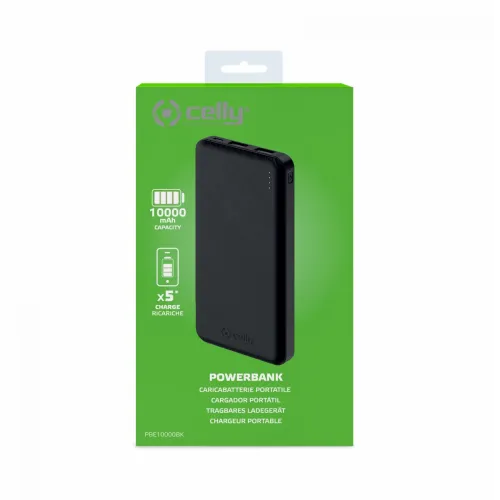 Celly power bank 10000 mAh crna slika 3