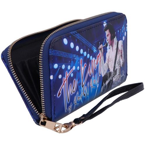 NEMESIS NOW PURSE - ELVIS THE KING OF ROCK AND ROLL 19CM slika 3