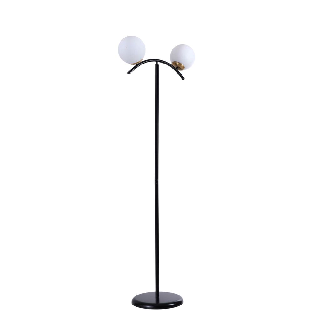 Opviq Podna lampa 923, bijela, crna slika 2