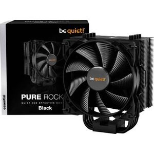 be quiet! BK007 Pure Rock 2 Black [with LGA-1700 Mounting Kit] 150W TDP, 120mm PWM fan, thermal grease (already applied), backplate mounting set for Intel and AMD