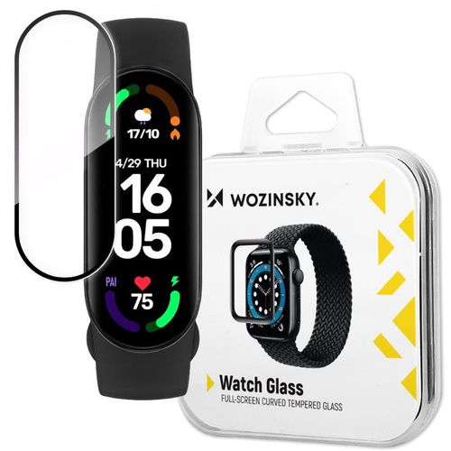 Wozinsky Watch Glass hibridno staklo za Xiaomi Mi Band 6 crno slika 1