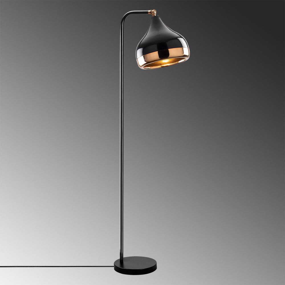 Yıldo - 6906 Crna Bakarna Podna Lampa slika 4