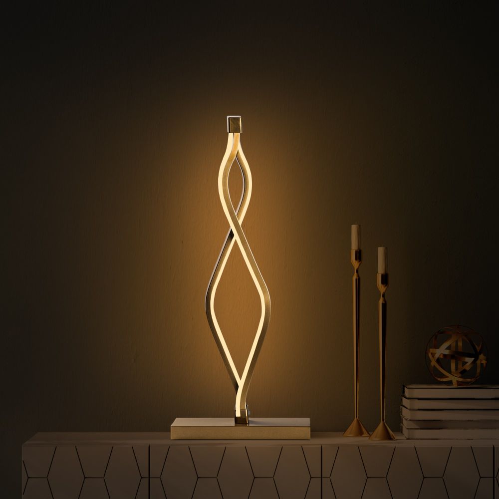 Zozo - 13292 Zlatna Stolna Lampa slika 2