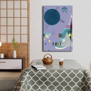 Dekorativna Platnena Slika 'Kandinsky Inspiracija' u Više Boja, 45x70 cm