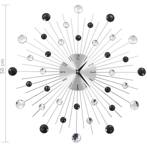 Zidni sat s kvarcnim mehanizmom moderni dizajn 50 cm slika 6