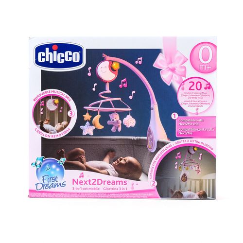 Chicco Next2Dreams vrteska roze slika 3