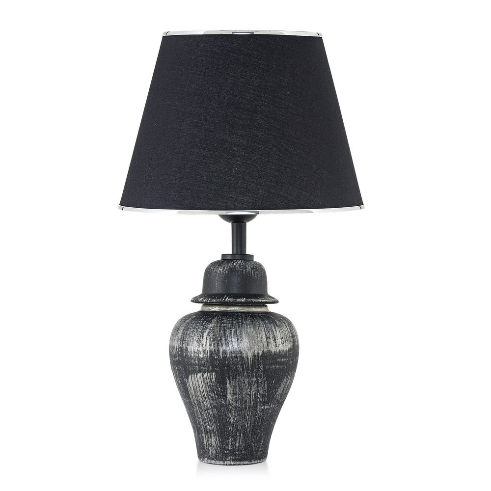 TM273 Crna i Srebrna Stolna Lampa slika 2