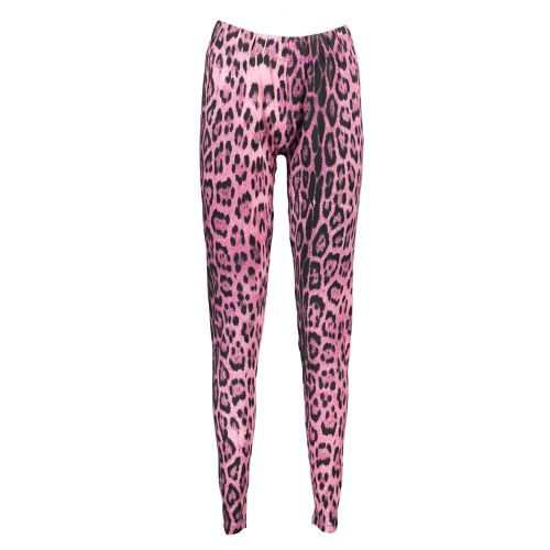 CAVALLI CLASS WOMEN'S LEGGINGS PINK slika 1