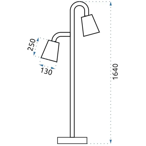 TOOLIGHT Samostojeća svjetiljka APP924-2F slika 3