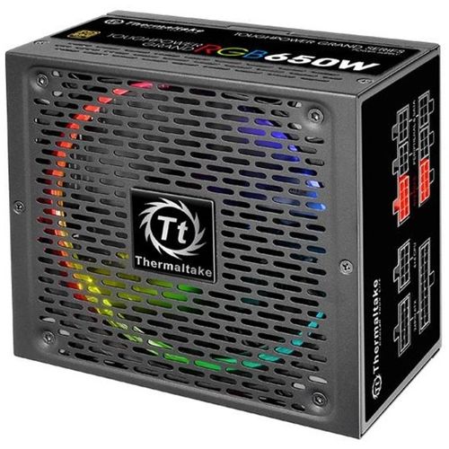 Thermaltake PSU Grand RGB 650w Fully modular, 14cm RGB Fan, 80+ Gold, A-PFC slika 3