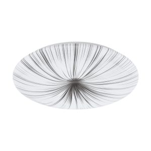 Eglo Nieves Plafonjera LED 33W, 3700lm, Promjer 510mm, Bijela/Srebrna