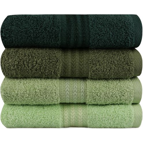 Colourful Cotton Set ručnika SUNNY, 50*90 cm, 4 komada, Rainbow - Green slika 2