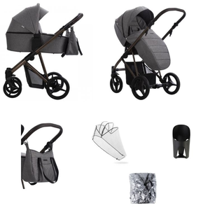 Bebetto Kolica Flavio - Set 2u1, Dezen 11BRM