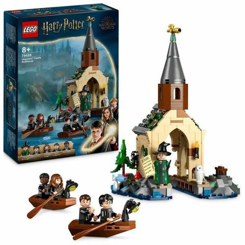 Igra Gradnje Lego Harry Potter 76426 Hogwarts Boathouse slika 4
