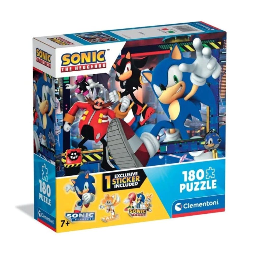Clementoni CL29797 Puzzle Square Box Sonic 2 - 2025, 180kom slika 1