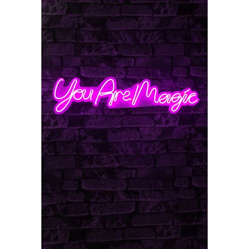 Wallity Ukrasna plastična LED rasvjeta, You are Magic - Pink slika 2