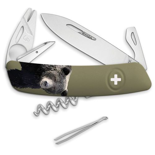 Swiza knife tt03 olive bear slika 1