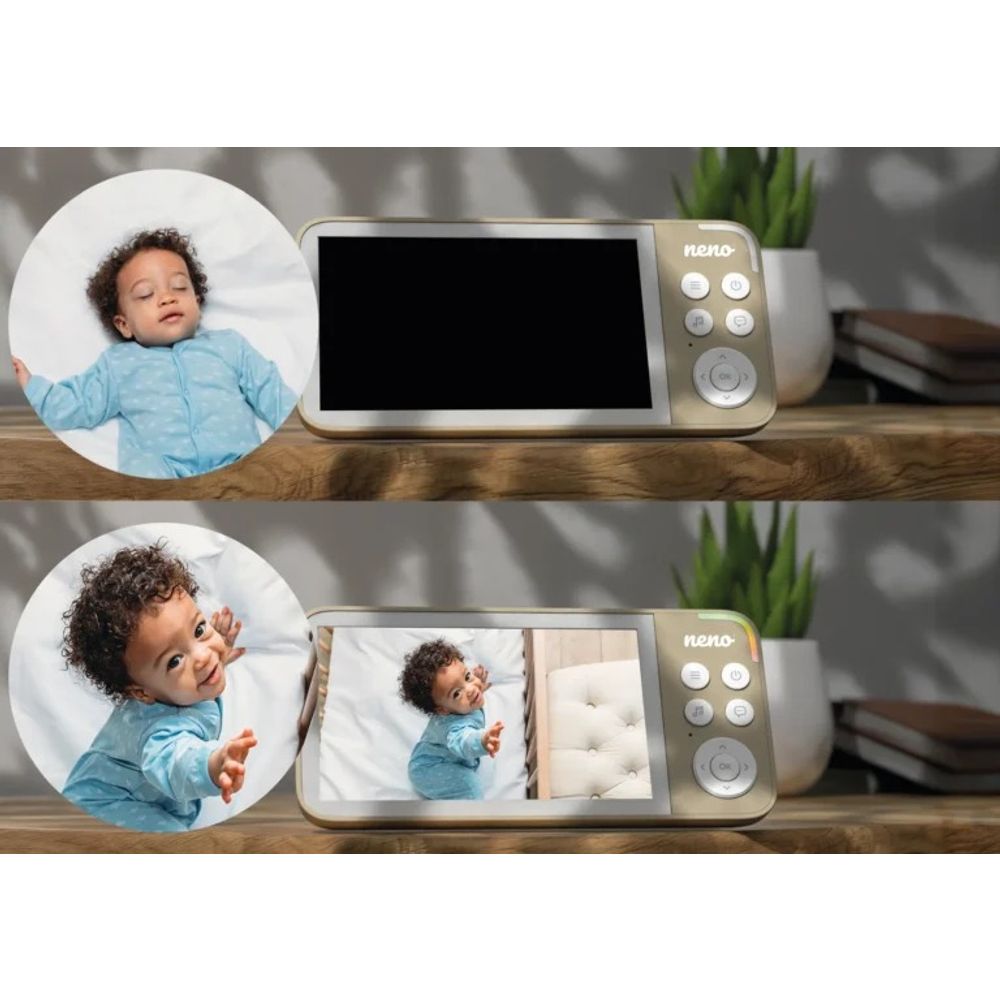Neno Video Baby Monitor Vedo, Cream slika 6