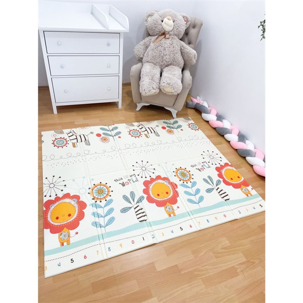 Eckhert Dvostrana sklopiva podloga za igru 180x150cm 31317 slika 2