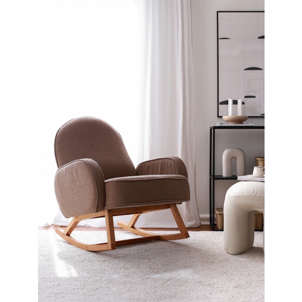 Yoko - Smeđi Wing Chair slika 2
