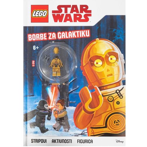 Lego Star Wars - Borbe za galaktiku: knjižica + mini figura slika 1