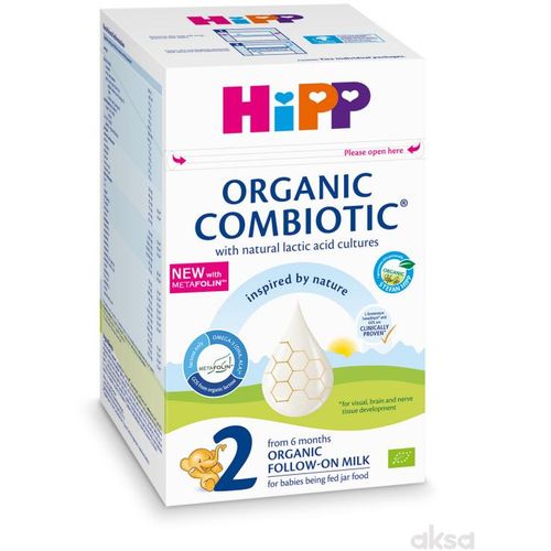 HIPP mleko Combiotic 2 800g 6M+ slika 1