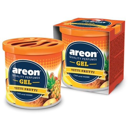 Mirisni gel konzerva AREON Gel 80g - TuttiFrutti slika 1