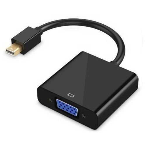 FAST ASIA Adapter - konvertor Mini DisplayPort (M) - VGA (F) crni slika 1