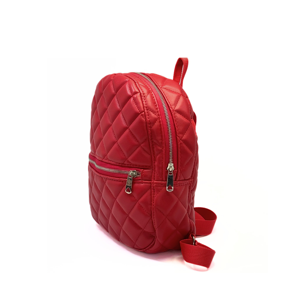 ILEA Ženski ruksak Topstitch, Crveni slika 2