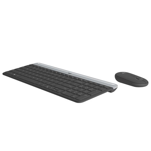 Logitech MK470 Slim Wireless Keyboard and Mouse Combo Graphite - YU slika 2