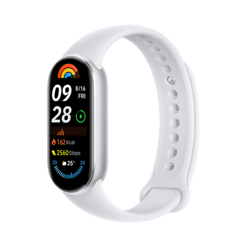 Xiaomi pametna narukvica Smart Band 9, srebrna slika 1