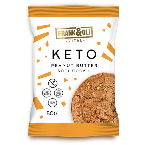 Frank&oli keto keks s maslacem od kikirikija 50g slika 1